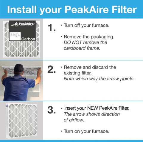 10" x 10" x 1" Carbon Air Filter